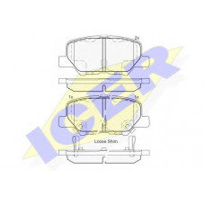 Колодки гальмівні (задні) Citroen C4 Aircross/Mazda 6/Mitsubishi Outlander III/Peugeot 4008 12-