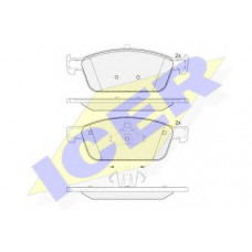 Колодки гальмівні (передні) Ford Transit Connect II/Tourneo Connect 13-/Focus III 10-/Kuga II 12-