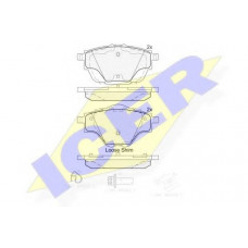 Колодки гальмівні (задні) Citroen C4 13-/C5/Peugeot 508 18-/308 13-/3008/5008 16-/Opel Grandland 17
