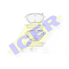 Колодки гальмівні (задні) Citroen C4/Berlingo/Peugeot 308/508/3008/Partner/Opel Combo 13-
