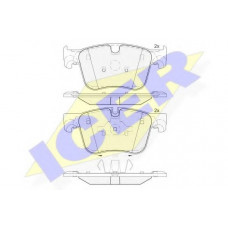 Колодки гальмівні (передні) Citroen C4 Picasso/Grand Picasso/Peugeot 308 13-
