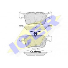 Колодки гальмівні (задні) Ford Mondeo/Galaxy/S-Max 14-/Kuga 12-/Ford (США) Edge 06-