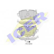 Колодки гальмівні (передні) BMW 1 (F52)/X2 (F39) 17-/2 (F44-F46)/X1 (F48)/Mini 13-/3 (F30/F80) 11-