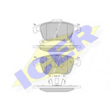 Колодки гальмівні (передні) Ford Galaxy III/S-Max/Mondeo V/Fusion 13-/Ford (США) Fusion 05-