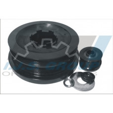 Шків колінвалу + шків генератора BMW 1/3/5/X3 2.0D 02- (4PK+6PK)