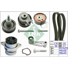 Комплект ГРМ + помпа VW Golf IV/Seat Leon 1.6 FSi 00-