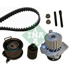 Водяний насос + комплект зубчастого ременя SKODA OCTAVIA (1Z3), 02/04 - 06/13 1.9 TDI (Вир-во INA)