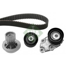 Водяний насос + комплект зубчастого ременя CHEVROLET AVEO (T200, T250), 01/03 -1.4 (Вир-во INA)