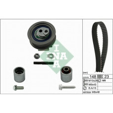 Комплект натяжних роликів AUDI, SEAT, SKODA, VW (вир-во Ina)