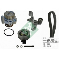 Водяний насос + комплект ременя ГРМ SKODA SUPERB I (3U4) 1.8 T 12/01 - 03/08 (Вир-во INA)