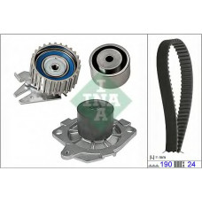 Комплект ГРМ + помпа Fiat Marea 2.4 JTD 99-02 (190x24) (538 0013 10)