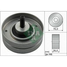 Ролик генератора Mini (R50/R53) 02-06 (паразитний) (70x26)