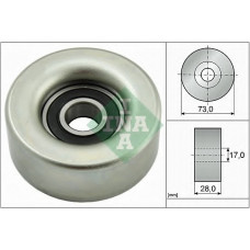 Ролик генератора Mazda 2/3 1