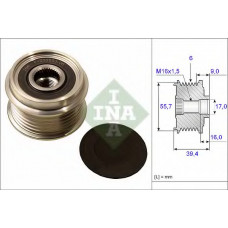 Шків генератора Skoda Fabia/VW Polo 1.2 01-07 (6PK)