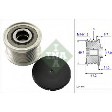 Шків генератора BMW 3 (F30/F80)/5 (F10)/X3 (F25) 09-16