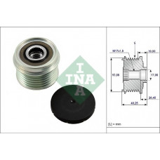 Шків генератора Suzuki Jimny 1.5 DDiS 03-