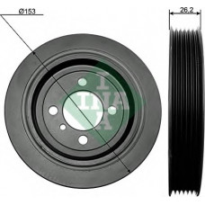 Шків колінвалу Hyundai Accent/Elantra/Santa Fe 2.0/2.2CRDi 01-12