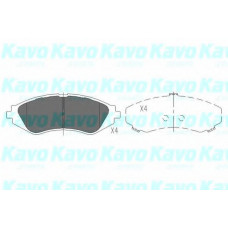 Колодки гальмівні (передні) Daewoo Lanos/ Nubira 1.6-2.2 97- (142.9x44)