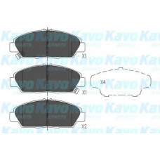 Колодки гальмівні (передні) Honda Accord 1.9/2.0 93-00