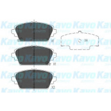 Колодки гальмівні (передні) Honda Accord VI 98-02/Nissan Primera P12 02-08