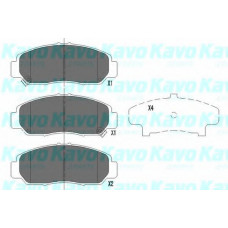 Колодки гальмівні (передні) Honda Accord/ FR-V/ Civic 00-
