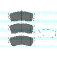 Колодки гальмівні (передні) Kia Rio 00-11/Spectra 01-10 (129.2x43.5x15.5)