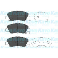 Колодки гальмівні (передні) Hyundai Accent IV 10-/ i20 14-/Kia Rio 10-