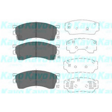 Колодки гальмівні (передні) Mazda 323/626/ 1.8-2.0 91-04