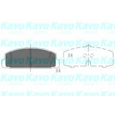 Колодки гальмівні (задні) Mazda 6/RX-7/626 02- (Akebono)