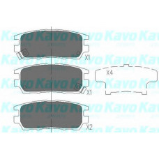 Колодки гальмівні (задні) Mitsubishi Pajero 90-01/ L400 94-05