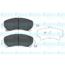 Колодки гальмівні (передні) Nissan Qashqai/X-Trail 07-13