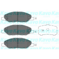 Колодки гальмівні (передні) Nissan Micra II/III/Note/Tiida 04-13 (Sumitomo)