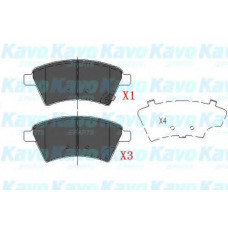 Колодки гальмівні (передні) Fiat Sedici/Suzuki SX4 06-