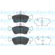 Колодки гальмівні (передні) Toyota Avensis 1.6-2.0/2.0TD 97-05