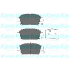 Колодки гальмівні (передні) Toyota Corolla 01-07/iQ 08-15/Prius 00-09 (з датчиком)