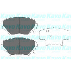 Колодки гальмівні (передні) Toyota Rav 4 II 00-05 (Sumitimo)