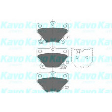 Колодки гальмівні (задні) Toyota Corolla/Yaris 99-07