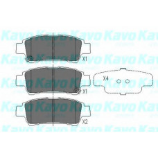Колодки гальмівні (задні) Toyota Avensis/ Privia 2.0/2.0D 01-09