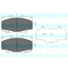 Колодки гальмівні (передні) Toyota Hilux 97-15