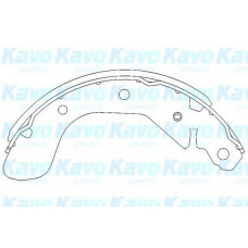 Колодки гальмівні (задні) Chevrolet Aveo 06- (барабанні) (200x36)