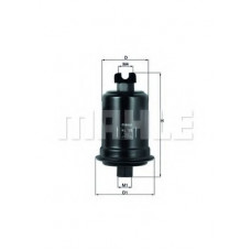 Фільтр паливний Toyota Camry 2.2/3.0 96-02/Mitsubishi Pajero/Pajero Sport 2.4-3.5 91-
