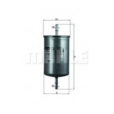 Фільтр паливний Volvo S40/S60/S80/V40/V70 1.6-2.9i 95-10
