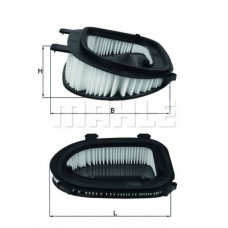 Фільтр повітряний BMW X3/X5/X6 10-