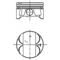 Поршень BMW 5 (E60) 2.0 i 07-10/X3 (E83) 2.0 i 05-11 N46 (STD) (84.00mm/STD)