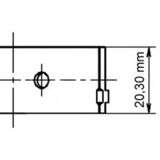 Вкладиші шатунні OPEL 2.0 C20NE/X20XEV/C20LET (вир-во KS)