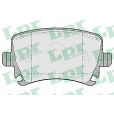 Колодка гальм. диск. AUDI A4, SEAT, SKODA, VW задн. (вир-во LPR)