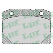 Колодка гальм. диск. LADA 1200-1600-84, 2101-2107 передн. (вир-во LPR)