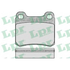 Колодка гальм. диск. MB 190 (W201), C-CLASS (W202) задн. (вир-во LPR)