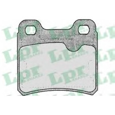 Колодка гальм. диск. OPEL ASTRA A 91-98, KADETT E 86-91, VECTRA A 88-95 задн. (вир-во LPR)