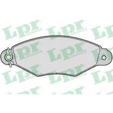 Колодка гальм. диск. CITROEN XSARA, RENAULT KANGOO (KC0/1) передн. (вир-во LPR)